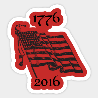 1776-2016 Declaration of Independence Sticker